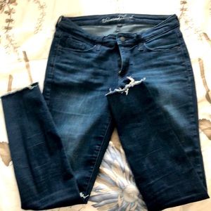 Universal Thread dark wash, high waist jeans